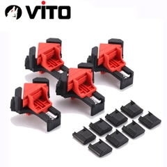 Bộ 4 Cảo Kẹp Gỗ Đa Năng, Vam Kẹp 90 Độ VITO Kẹp Góc Vuông, Góc Chữ T