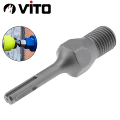 Đầu Chuyển Đổi Khoan Bê Tông SDS Plus Sang Chân Rút Lõi Bê Tông M22 VITO Đúc Nguyên Khối