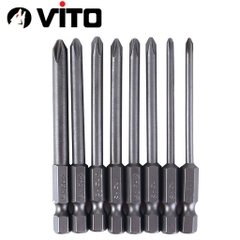 Bộ Mũi Vít Đầu Bake Từ Tính Chân Lục Giác VITO Thép S2 Các Kích Cỡ (Xem Phân Loại)