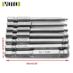 Bộ Vít Đầu Lục Giác Có Bi Chân Lục Giác Thép S2 (Chọn Phân Loại)