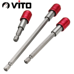Bộ 3 Đầu Nối Dài Vặn Vít VITO Có Chốt Gài Chống Rớt Loại Đẹp