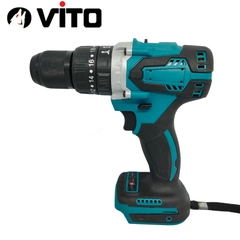 Thân Máy Khoan Đầu Kẹp 13mm VITO Có Búa Động Cơ Không Chổi Than