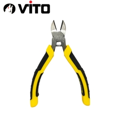 Kìm Cắt, Bấm Dây Điện, Dây Kẽm Các Loại, Thép CR-V Cán Cao Su Chắc Chắn Hàng VITO Nhập Khẩu