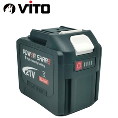 Pin Sạc 20 Cell Chân Pin MAKITA 40MM Phổ Thông VITO Dung Lượng 6000mAh, Có Đèn Báo Pin, Vỏ Dày Chống Sốc