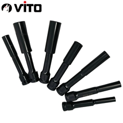 Ống Khẩu 8-19mm Dài 120mm VITO Chân 1/2 Inch Vặn Bulong, Đầu Bulong, Đầu Tiếp, Đầu Điếu Mạ Crôm