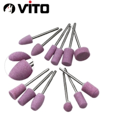 Bộ 12 Mũi Đá Mài Mini Cán 2.5mm VITO Dùng Cho Máy Mài Khuôn Đa Năng Cầm Tay