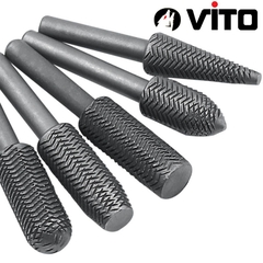 Bộ 5 Mũi Khoan Mài Kim Loại Cán 6mm Chuyên Dụng Chất Lượng Cao VITO