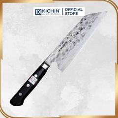 Dao Teruyasu Fujiwara Maboroshi Shirogami #1 Santoku 180mm
