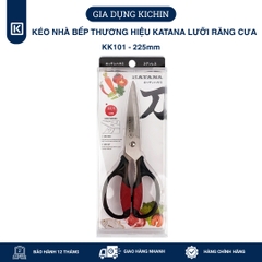 Kéo nhà bếp thương hiệu KATANA lưỡi răng cưa - KK101 (225mm)