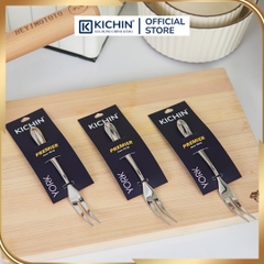 Dĩa( nĩa) cao cấp thép 18/10 dòng York thương hiệu Kichin
