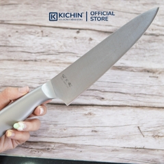Dao thái thịt cá Nhật cao cấp KAI Seki ManJu cán kim loại Chef - 041BE0404 (180mm)