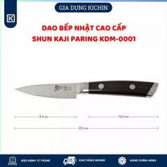 Dao gọt hoa quả cao cấp KAI Nhật Bản - Shun Kaji Paring thép SG-2 Damascus 33 lớp KDM0001 (89mm)