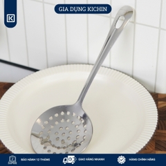 Muôi vớt thức ăn inox cao cấp Kai Nhật Bản siêu bền