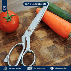 Combo kéo cắt đa năng + nạo rau củ cao cấp thương hiệu Kichin