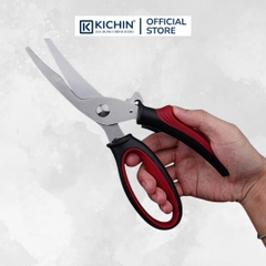 Kéo cắt gà thương hiệu KATANA lưỡi cong có trợ lực - KK102 (230mm)