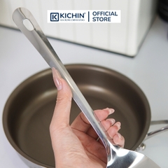 Xẻng inox cao cấp 304 không lỗ Kai Nhật Bản 33 cm