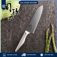 Dao bếp Nhật cao cấp KAI Shoso Santoku - Dao thái 3 trong 1 AB5156 (165mm)