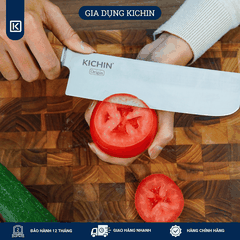 Dao bếp cao cấp thương hiệu KICHIN Origin Nakiri- Dao thái rau củ KCD-103