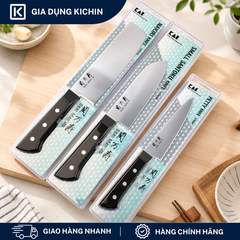 Bộ 3 dao Nhật cao cấp KAI Ấn Seki ManJu -  Thái đa năng - Rau củ - Gọt hoa quả MANJU-SET3
