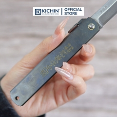 Dao Gấp Higonokami Honwarikomi SK Màu Đen 120mm