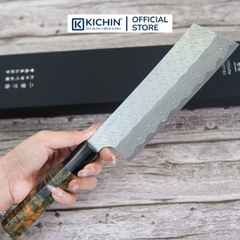 Dao Đa Năng Nakiri Kiritsuke Nigara 180mm Thép SPG STRIX (LIMITED)