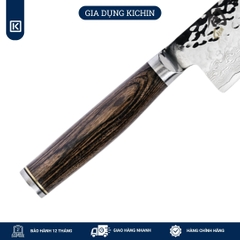 Dao bếp Nhật cao cấp Shun Premier Nakiri - Dao thái rau củ thép Damascuss 69 lớp TDM0742 (140mm)