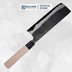 Dao Thủ Công Đa Năng Yamasa Nakiri thép Aogami 165mm