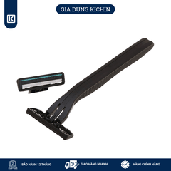 Dao cạo râu cao cấp Nhật LUS-3P bộ 3 chiếc (màu đen)