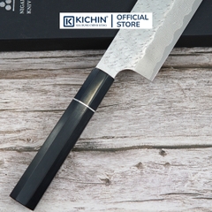 [LIMITED]Dao Đa Năng Nakiri Kiritsuke Nigara 180mm SPG STRIX Cán Gỗ Mun