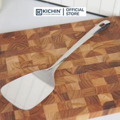 Xẻng inox cao cấp 304 không lỗ Kai Nhật Bản 33 cm