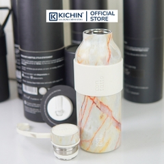 Bình giữ nhiệt inox 304 cao cấp Contatto 500ml giữ nóng giữ lạnh có ống hút
