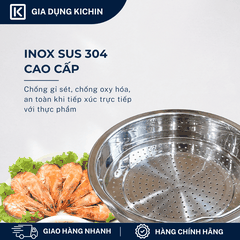 Giá hấp cao cấp thương hiệu KICHIN Inox 304 KGH-01