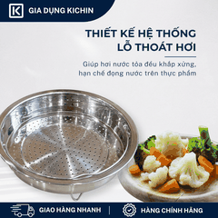 Giá hấp cao cấp thương hiệu KICHIN Inox 304 KGH-01