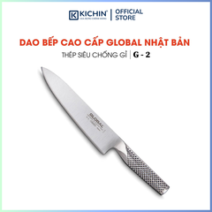 Dao bếp Nhật cao cấp Global G2 Chef - Dao thái thịt cá (200mm)