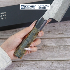 [LIMITED]Dao Đa Năng Kiritsuke Santoku Nigara 180mm Thép SPG STRIX