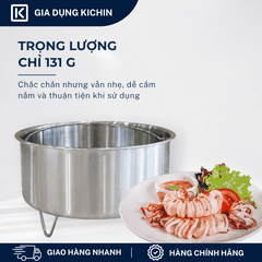 Bát hấp cao cấp thương hiệu KICHIN Inox 304 KBH-01