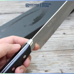 Dao Nhật Thủ Công Cao Cấp Yasuda Gyuto 200mm Aogami #2
