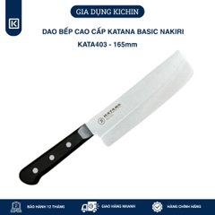 Dao bếp cao cấp KATANA Basic Nakiri - Dao thái rau củ KATA403 (165mm)