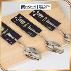 Combo 3 thìa súp cao cấp thép 18/10 dòng York thương hiệu Kichin