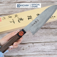 Dao Đa Năng Tanaka Shigeki Harukaze Santoku 165mm