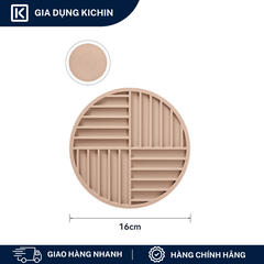 Miếng Lót Nồi Silicone Chịu Nhiệt KICHIN Hình Tròn - Chống Trượt, Cách Nhiệt, Bảo Vệ Mặt Bàn