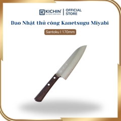 Dao Nhật Thủ Công Cao Cấp Kanetsugu Miyabi Santoku 170mm