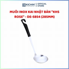 Muôi inox KAI Nhật Bản "KHS ROSE" - DE-5854 (285mm)
