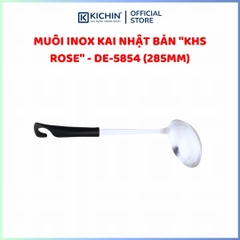 Muôi inox KAI Nhật Bản "KHS ROSE" - DE-5854 (285mm)
