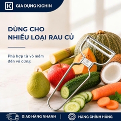 Combo 2 Nạo rau củ quả cao cấp thép không gỉ thương hiệu KICHIN - NK02