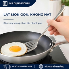 Xẻng lật thức ăn cao cấp inox 304 thương hiệu Kichin KX-01