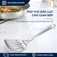 Xẻng lật thức ăn cao cấp inox 304 thương hiệu Kichin KX-01