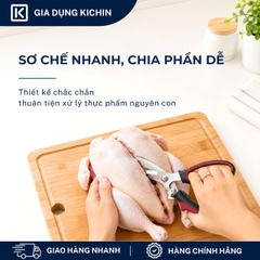 Kéo cắt gà thương hiệu KATANA lưỡi cong có trợ lực - KK102 (230mm)