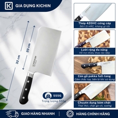 Dao chặt chuyên dụng KATANA Essential Chopping - KATA206 (200mm)