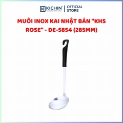 Muôi inox KAI Nhật Bản "KHS ROSE" - DE-5854 (285mm)